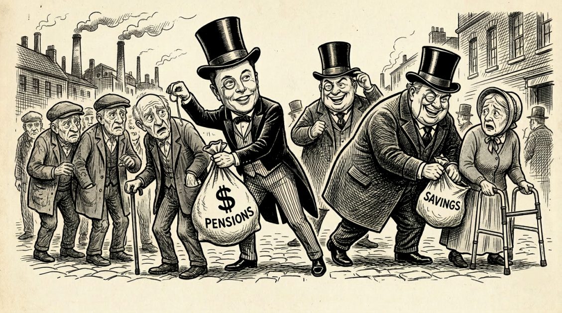Elon Musk and the Looting of Americans' Retirement