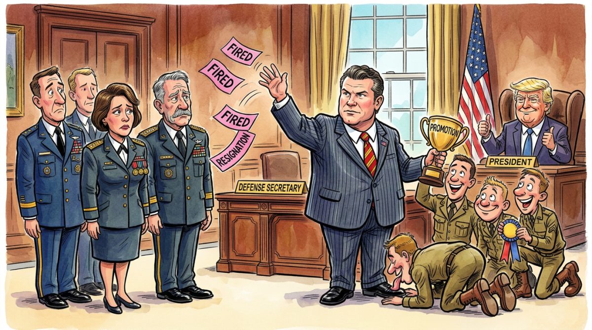 Pete Hegseth and the Troubling Replacement of US Military Leadership